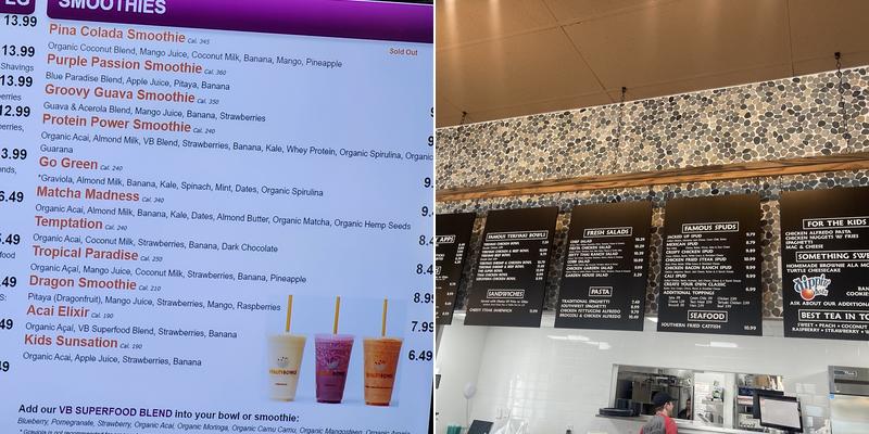 Something Different Grill - Quaker Menu