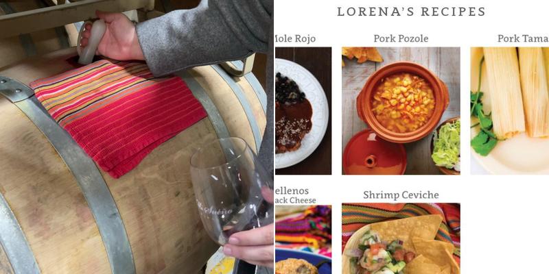 Mi Sueño Winery Menu