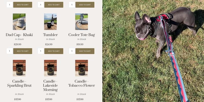 Frind Estate Winery Menu