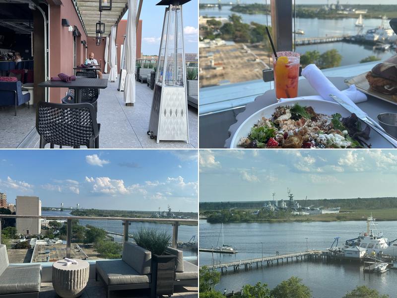 aView Rooftop Bar &Bistro 501 Nutt St, Wilmington