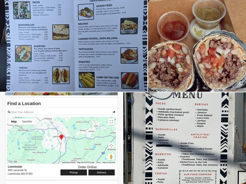 Tacos los Panchos Menu