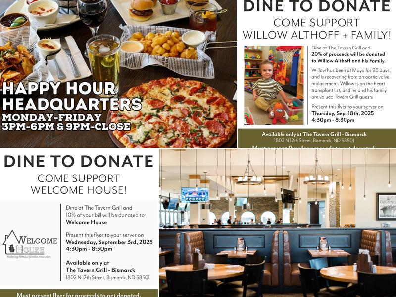 The Tavern Grill 1802 N 12th St, Bismarck