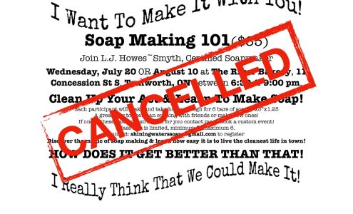 Shining Waters Soap Co Tamworth