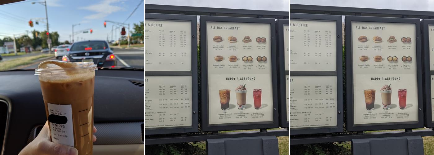 Starbucks Menu