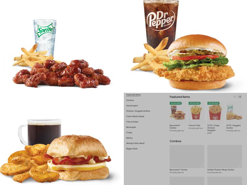 Wendy's Menu