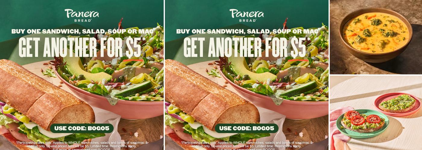Panera Bread Menu