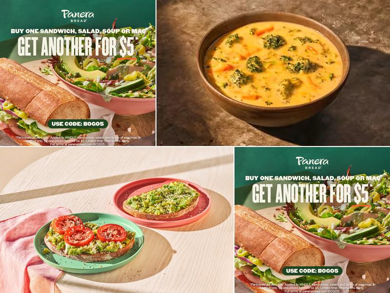 Panera Bread Menu