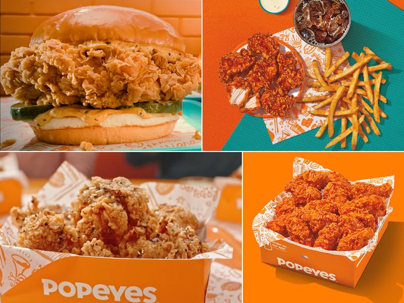 Popeyes Louisiana Kitchen Menu