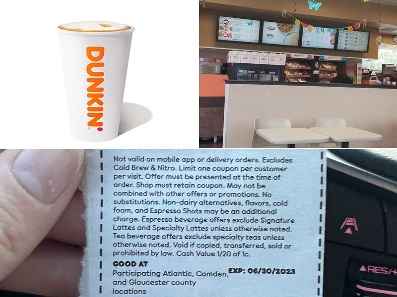 Dunkin' Menu