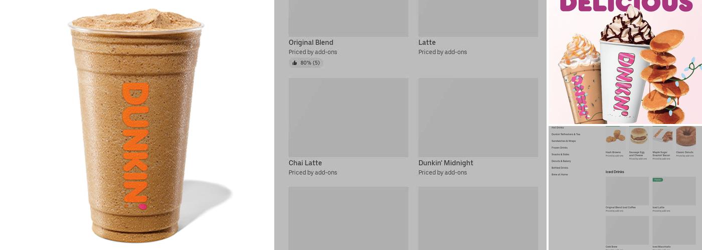 Dunkin' Menu