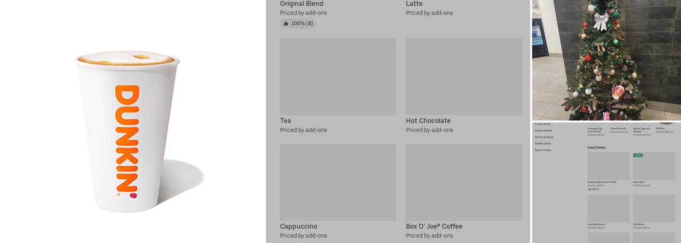 Dunkin' Menu