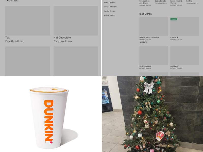 Dunkin' Menu