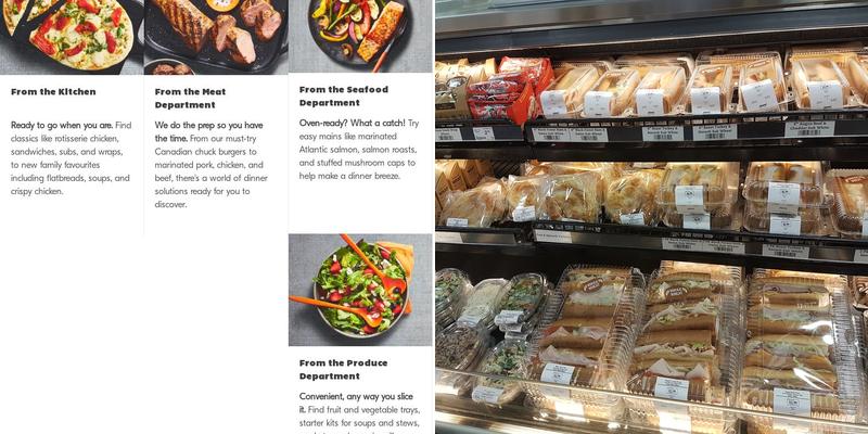 Sobeys Fischer-Hallman Menu