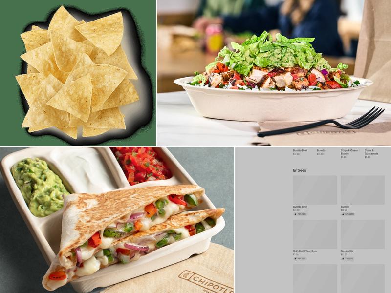 Chipotle Mexican Grill Menu