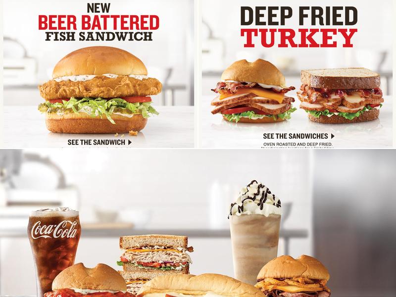 Arby's Menu