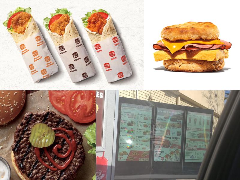 Burger King Menu