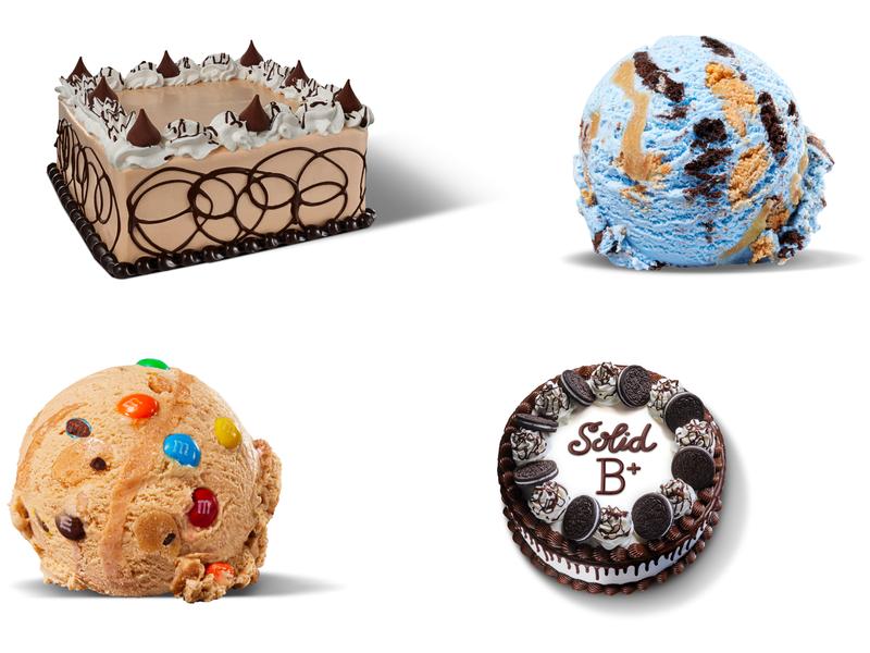 Baskin-Robbins Menu
