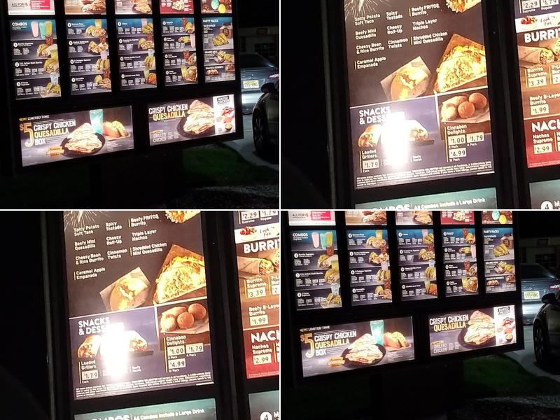 Taco Bell Menu
