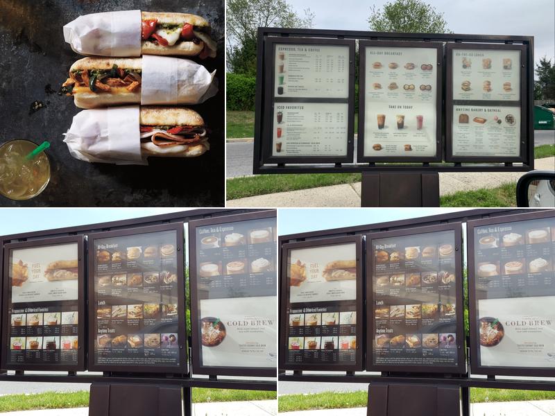 Starbucks Menu