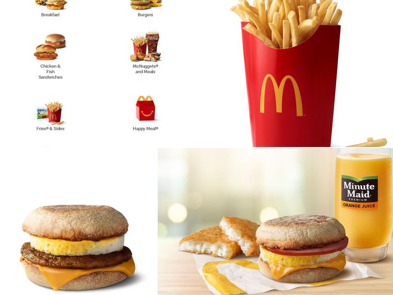 McDonald's Menu