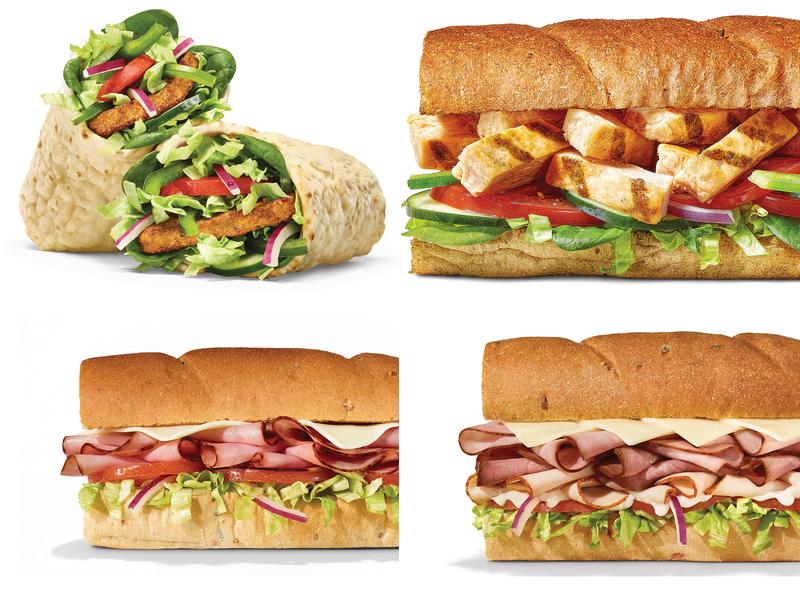 Subway Menu