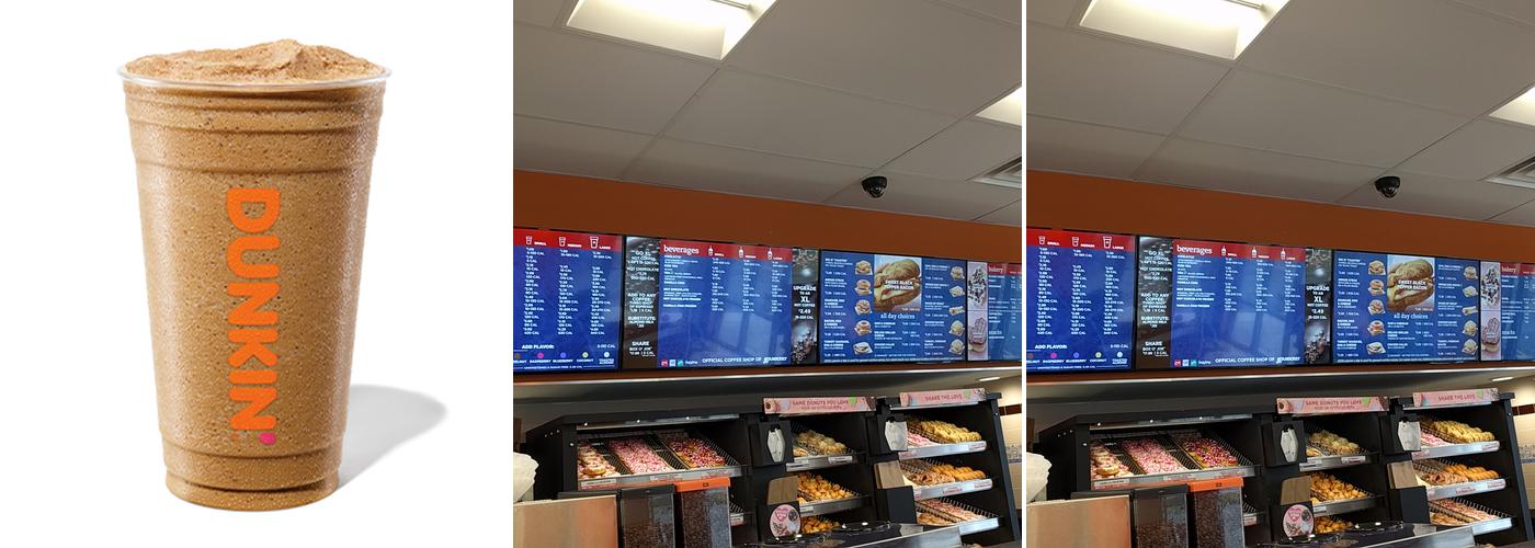 Dunkin' Menu