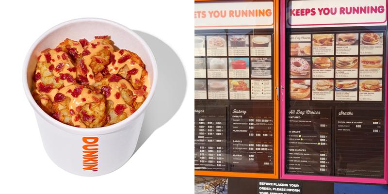 Dunkin' Menu