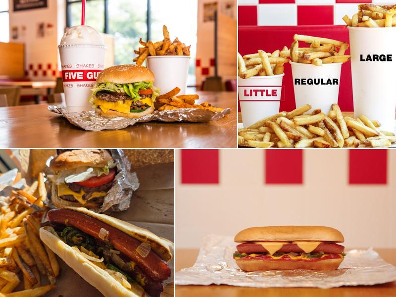 Five Guys Menu