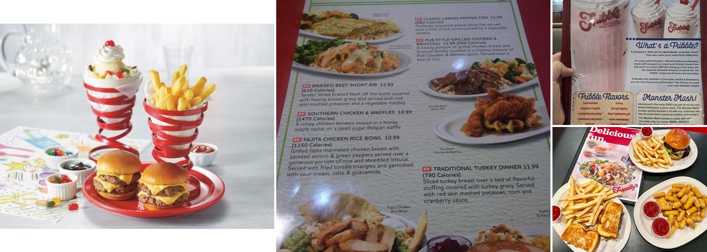 Friendly's Menu