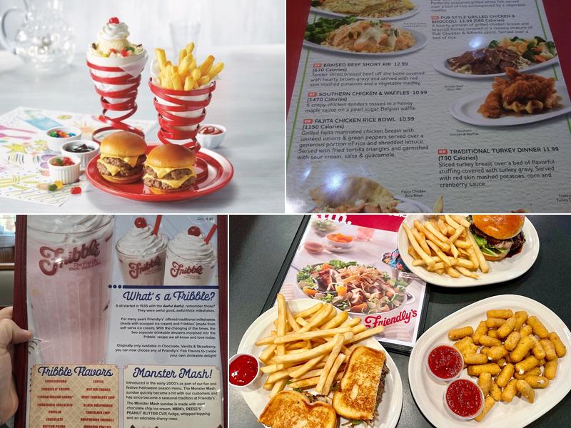 Friendly's Menu