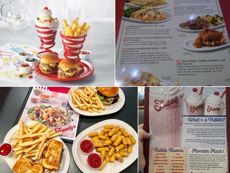 Friendly's Menu