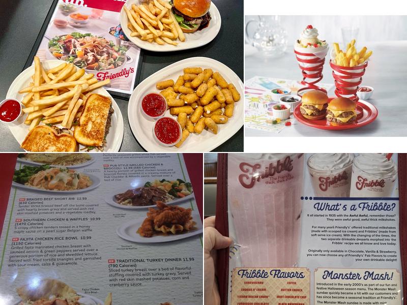 Friendly's Menu