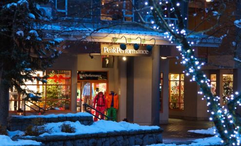 Peak Performance Clothing Store Whistler Whistler