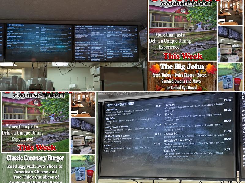 Creekside Deli Menu