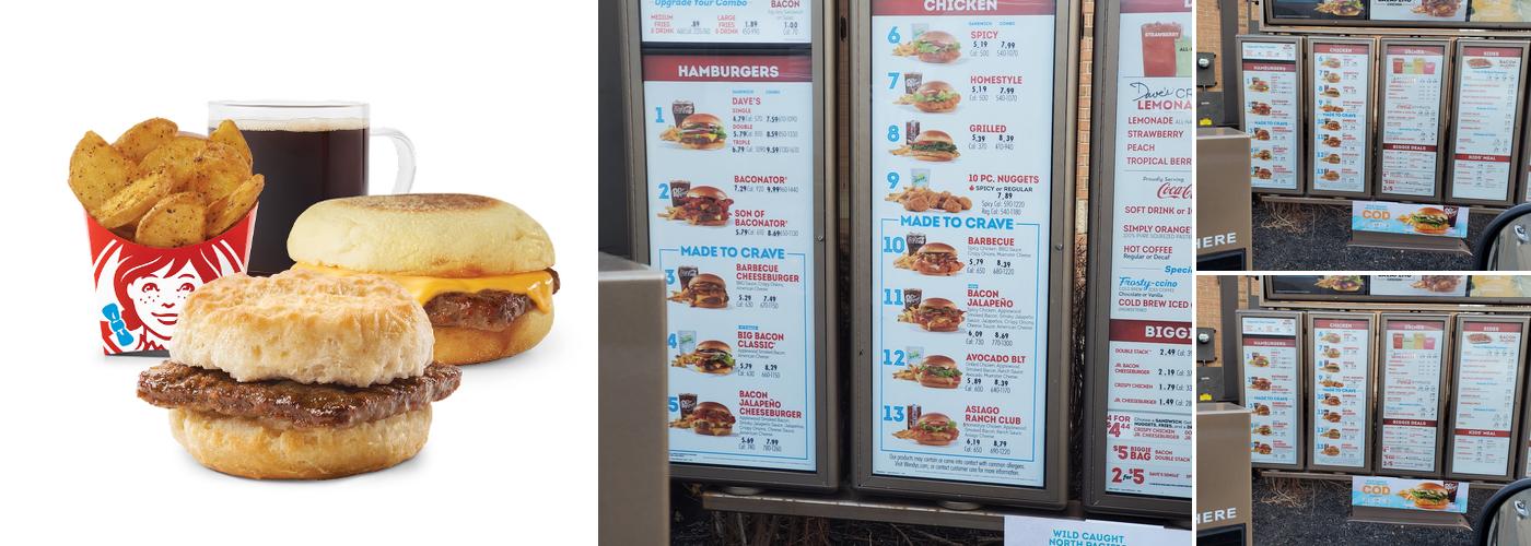 Wendy's Menu