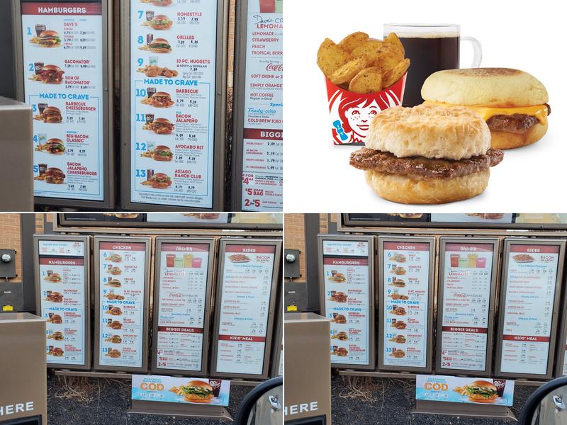 Wendy's Menu