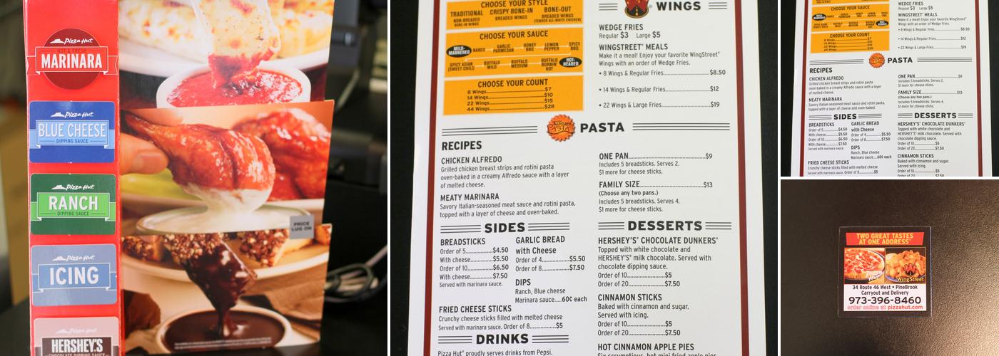 Pizza Hut Menu