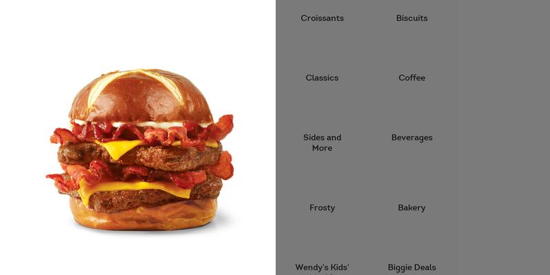 Wendy's Menu