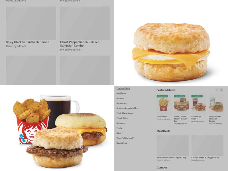 Wendy's Menu