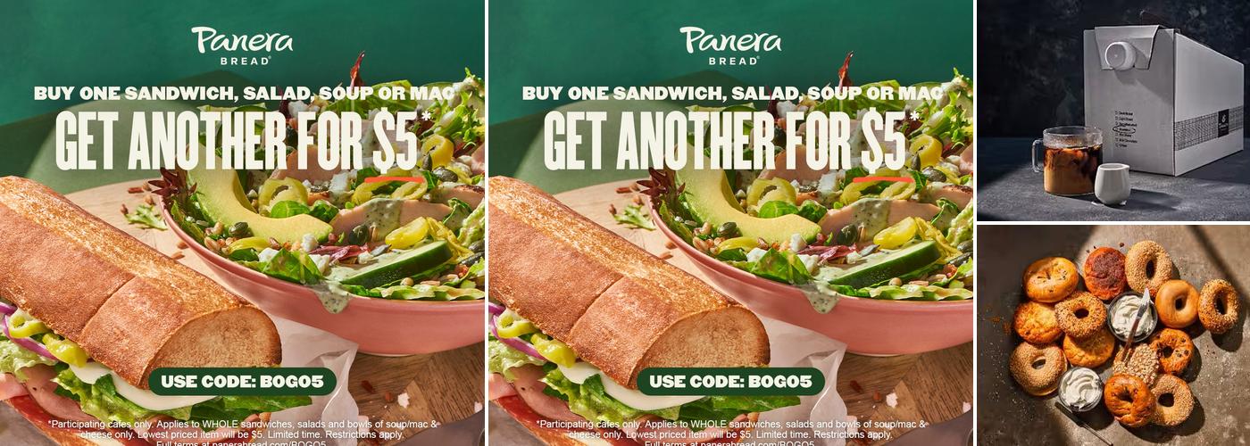 Panera Bread Menu