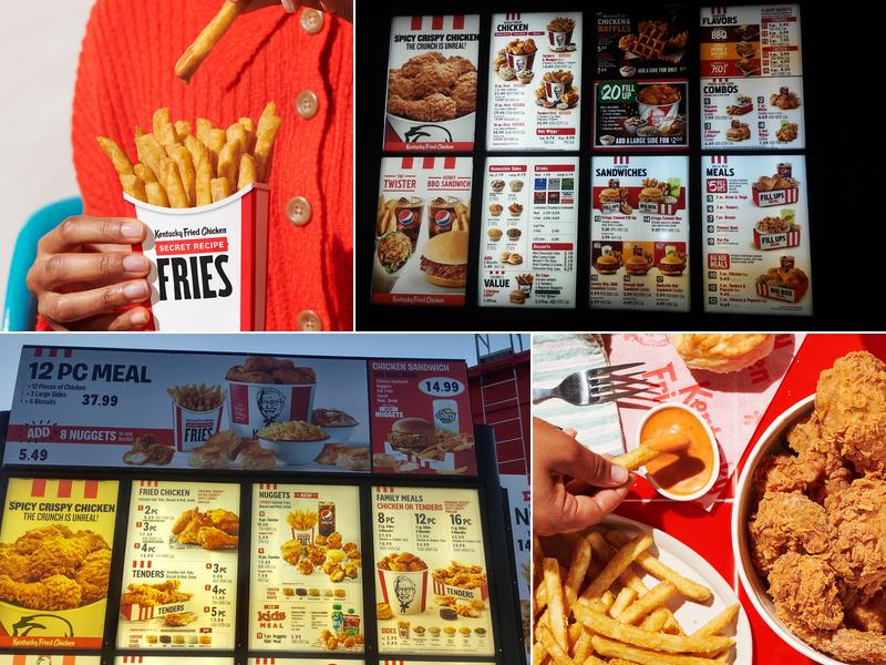 KFC Menu