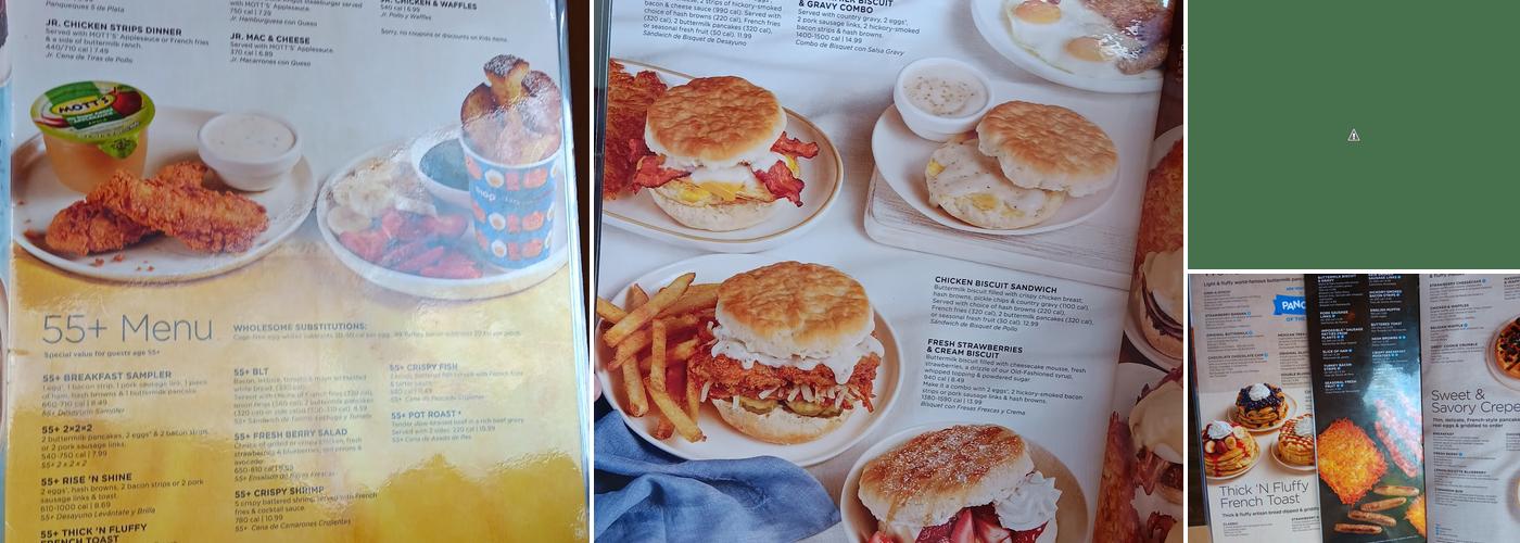 IHOP Menu