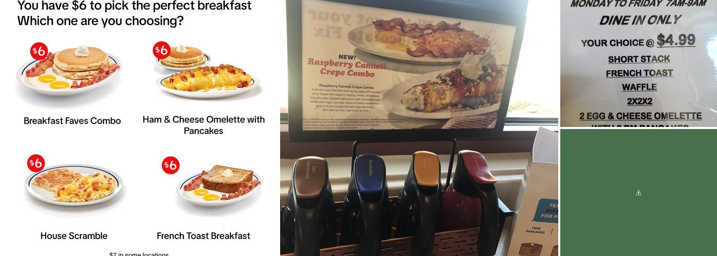 IHOP Menu