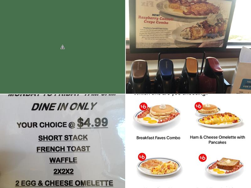 IHOP Menu