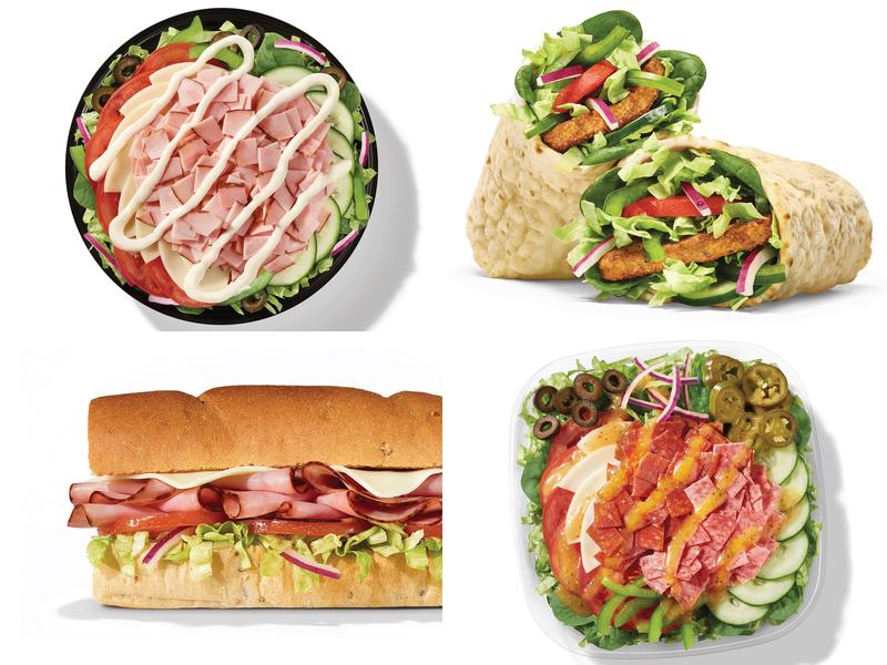 Subway Menu