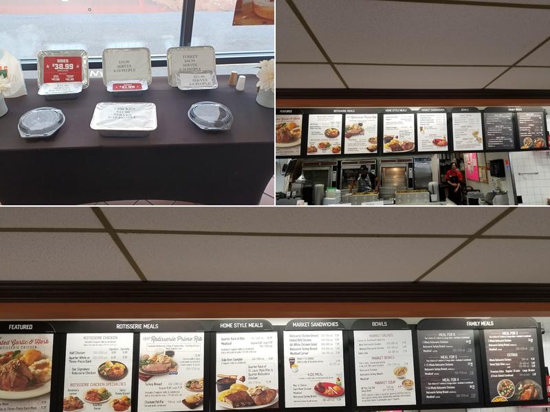 Boston Market Menu