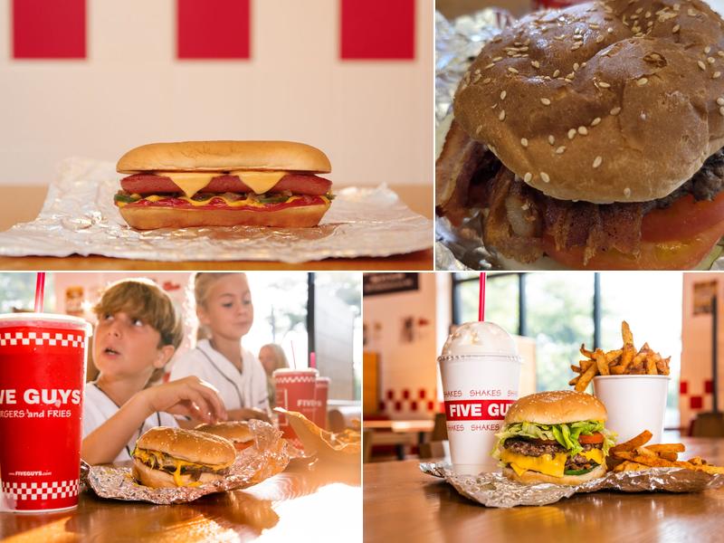 Five Guys Menu