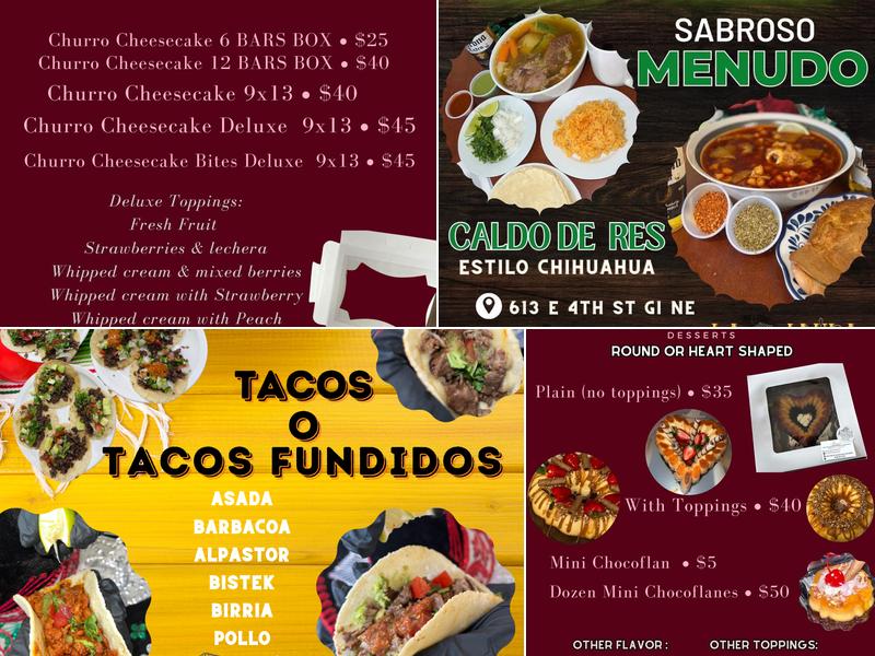 La JAULA Restaurant Menu