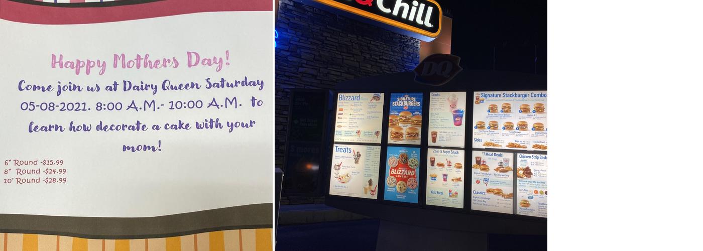 Dairy Queen Grill & Chill Menu