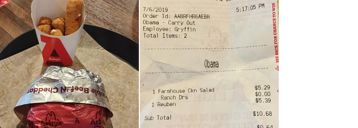 Arby's Menu